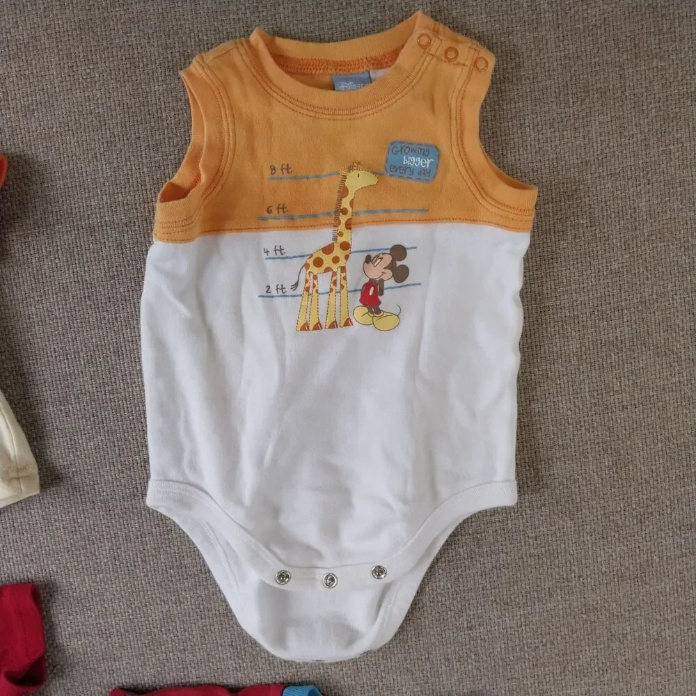 Baby Infant Boy Clothing Bundle Bodysuit Disney Peanuts Etc 11 Piece Newborn #14